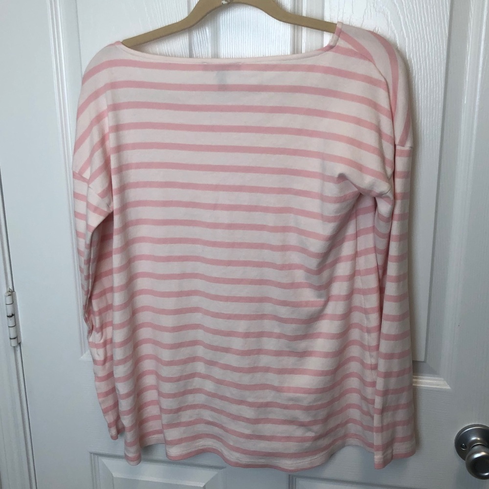 Isabella Oliver Striped Maternity Top - Picture 6 of 7